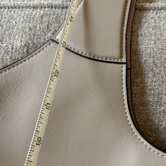 Kate Spade Taupe Leather Shoulder Bag - Picture 8 of 10